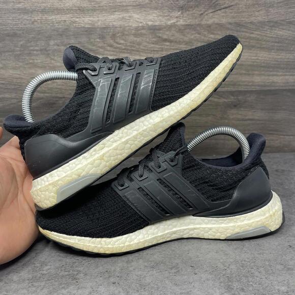 Adidas Ultraboost 4.0 Running Shoes Womens Size 7.5 Core Black Sneakers BB6149 - Picture 7 of 11